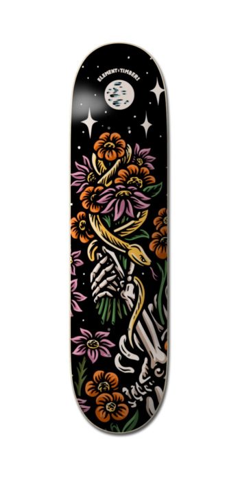 element-element-x-timber-late-bloomers-skate-deck-2024